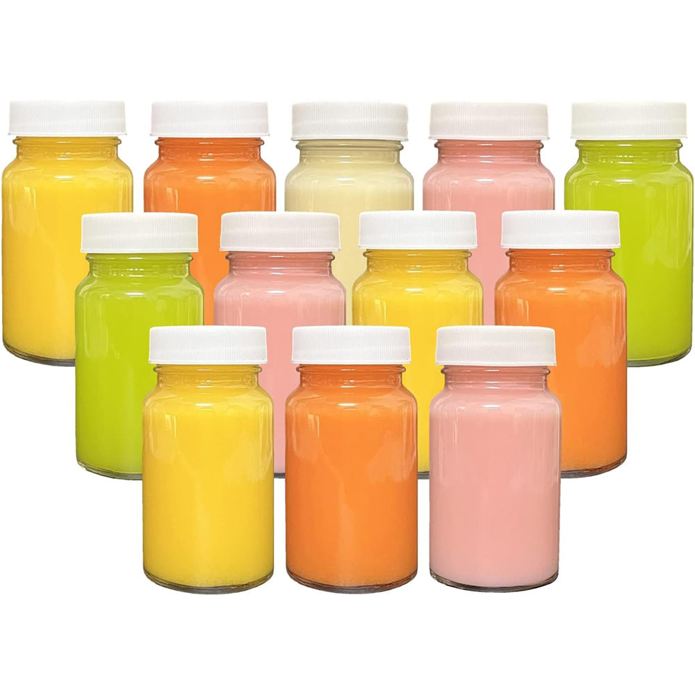 Meal Prep Juice Bottles - Бутылки для сока, 2 фотобутылки с