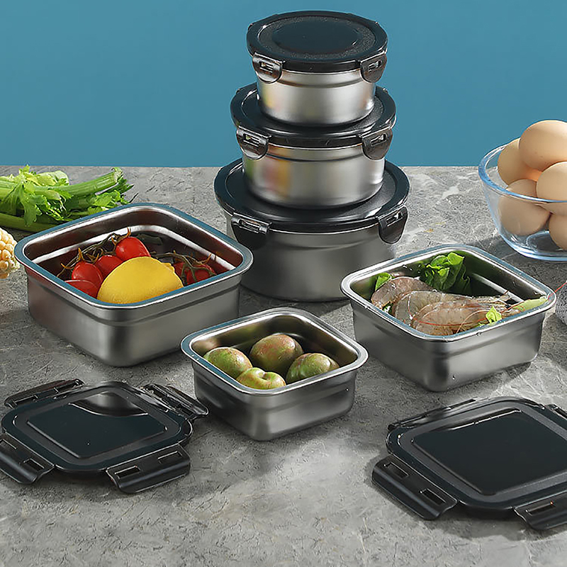 Meal Prep Kit - Пищевой контейнер из нержавеющей стали, коробка