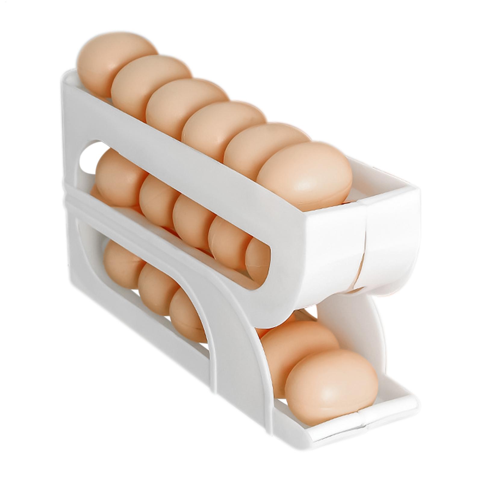 Meal Prep Egg Whites - Контейнер для яиц в холодильник, 3-ярусный,