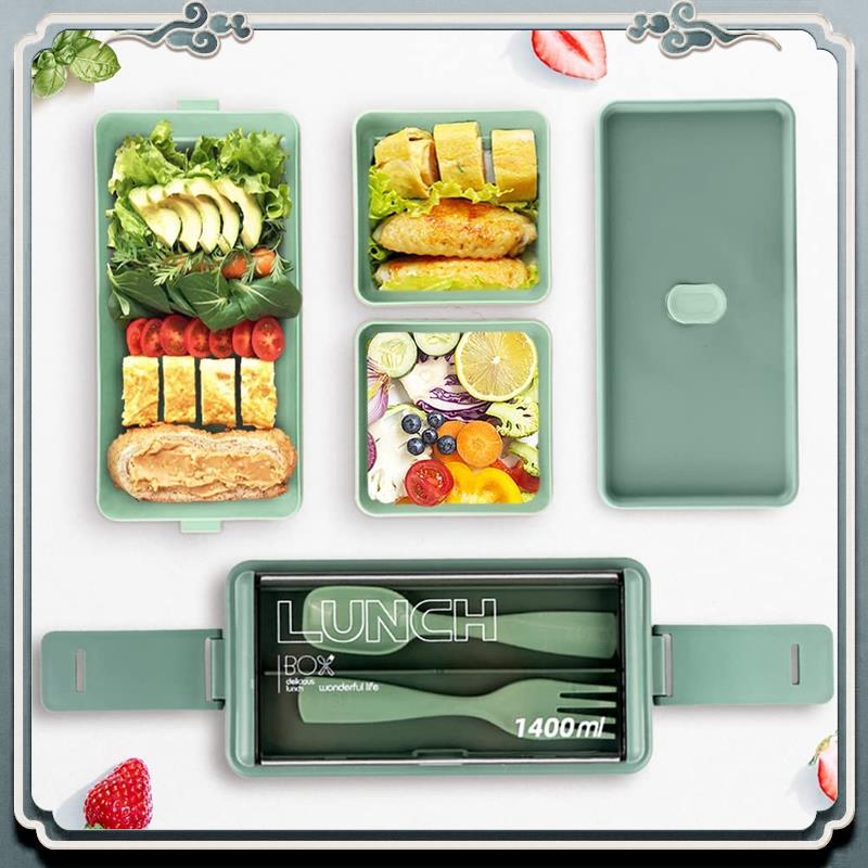 Meal Prep Kit - Прочный комплект коробки для бенто, ланч-бокс