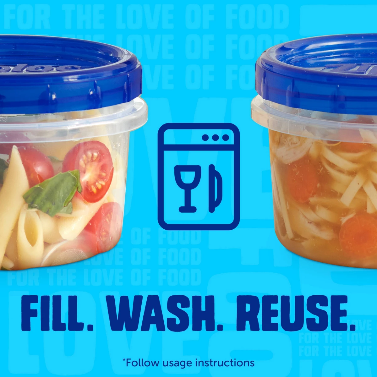 Контейнеры для хранения продук – обзор и цена Meal Prep Ziploc