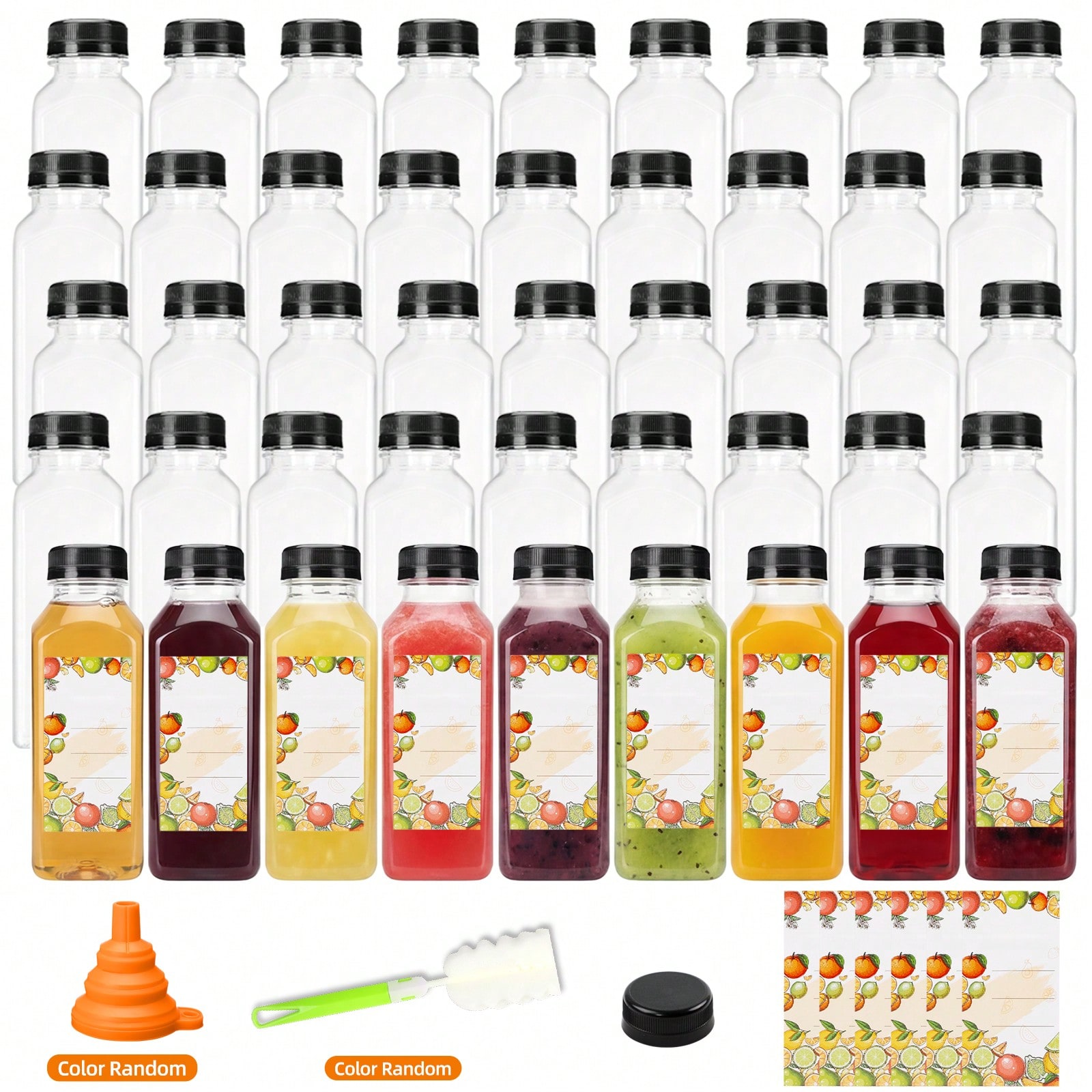 Пластиковые бутылки для сока:  – обзор и цена Meal Prep Juice Bottles
