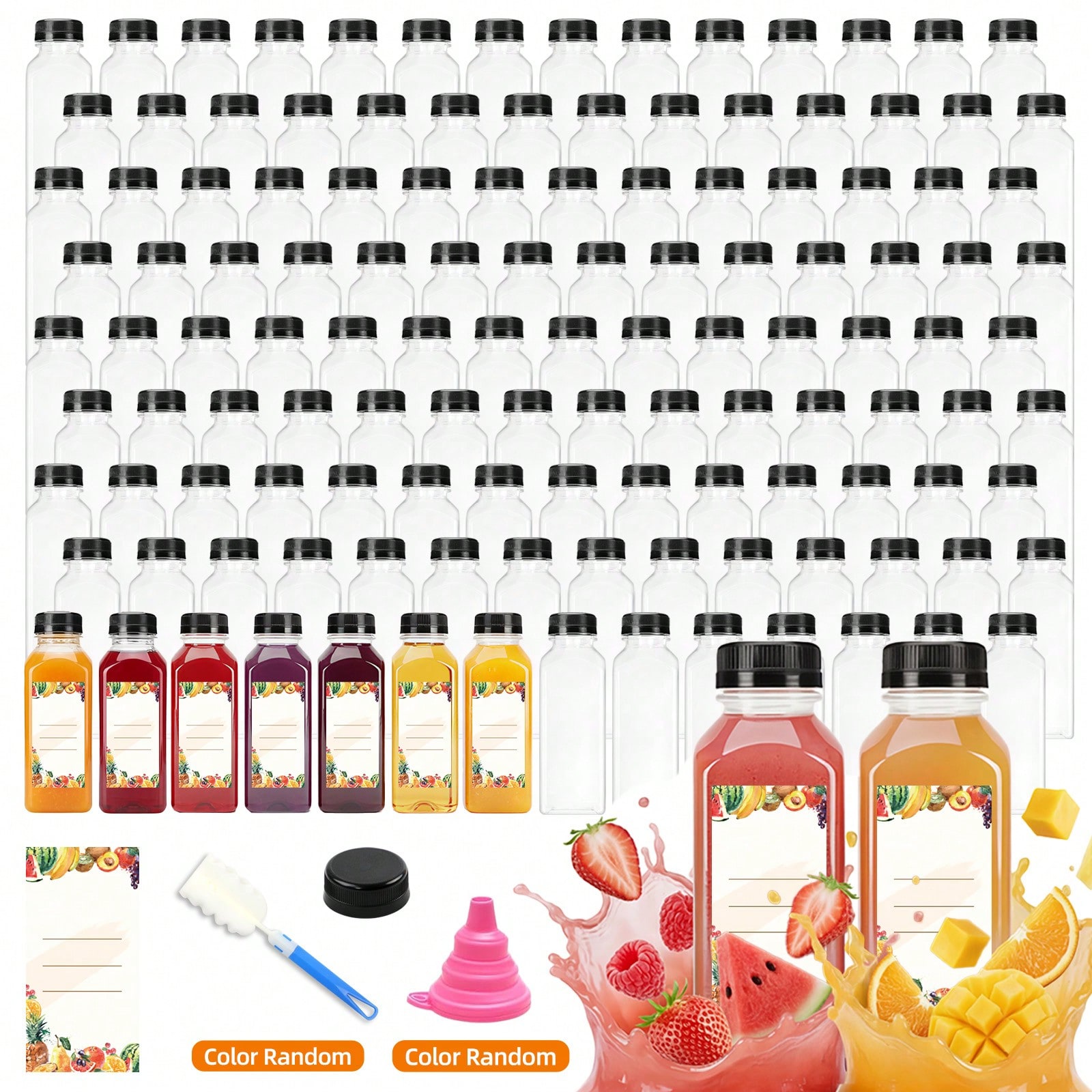 Пластиковые бутылки для сока:  – обзор и цена Meal Prep Juice Bottles