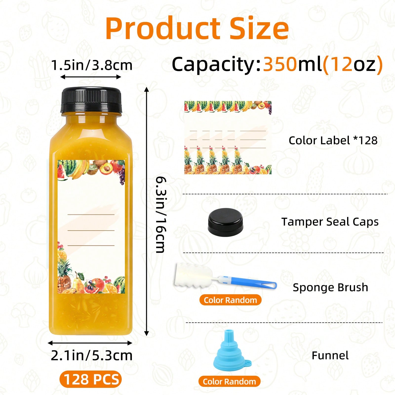 Пластиковые бутылки для сока:  – обзор и цена Meal Prep Juice Bottles