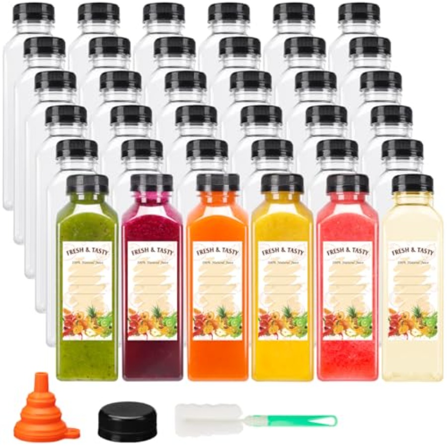 202636 шт. пустых пластиковых  – обзор и цена Meal Prep Juice Bottles