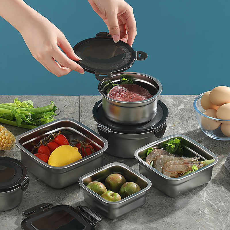 Пищевой контейнер из нержавеющ – обзор и цена Meal Prep Kit